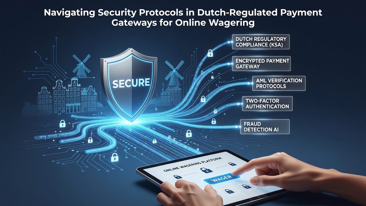 Overzicht van beveiligde betalingsgateways in Nederlandse online kansspelomgevingen met encryptie-symbolen en verificatie-iconen